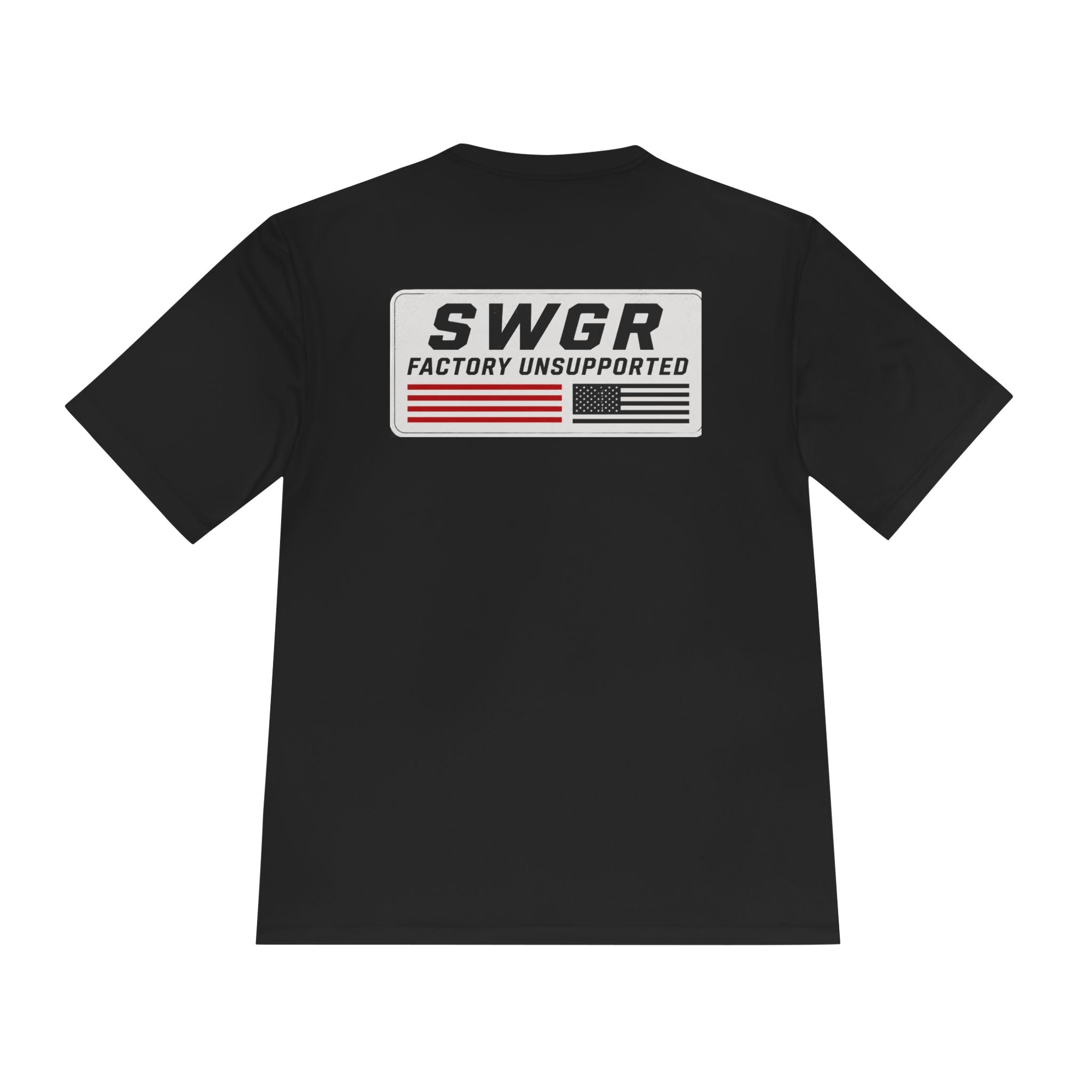 SWGR Factory Unsupported — Moisture-Wicking Performance Shirt