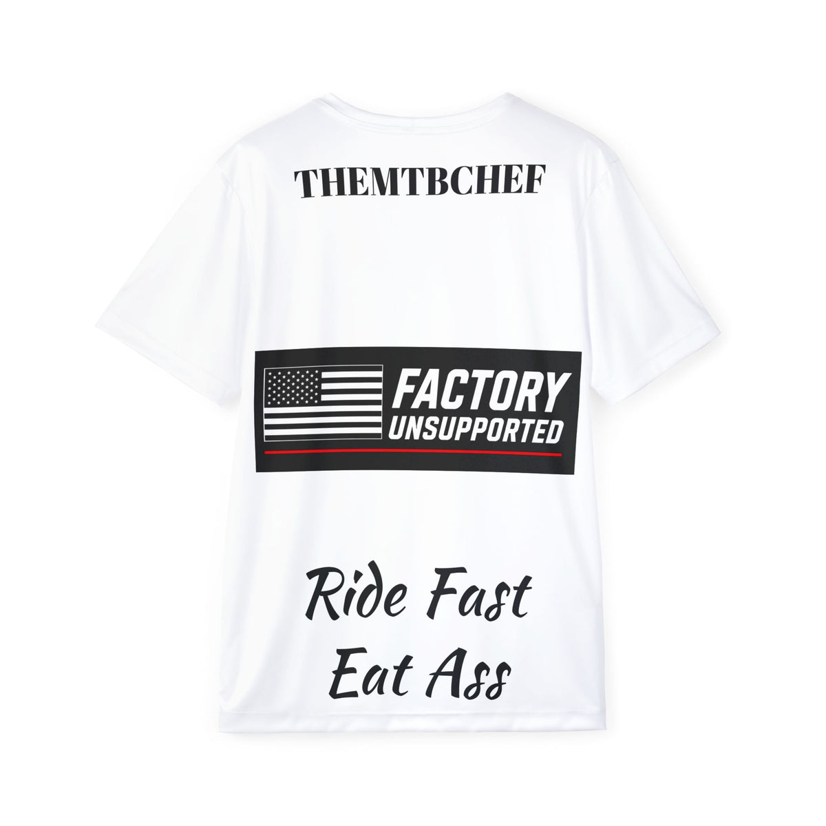 Customizable MTB Jersey-Ride Fast  Eat Ass Edition