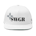 Gravity Goblin Lid Embroidered Flat Bill Cap