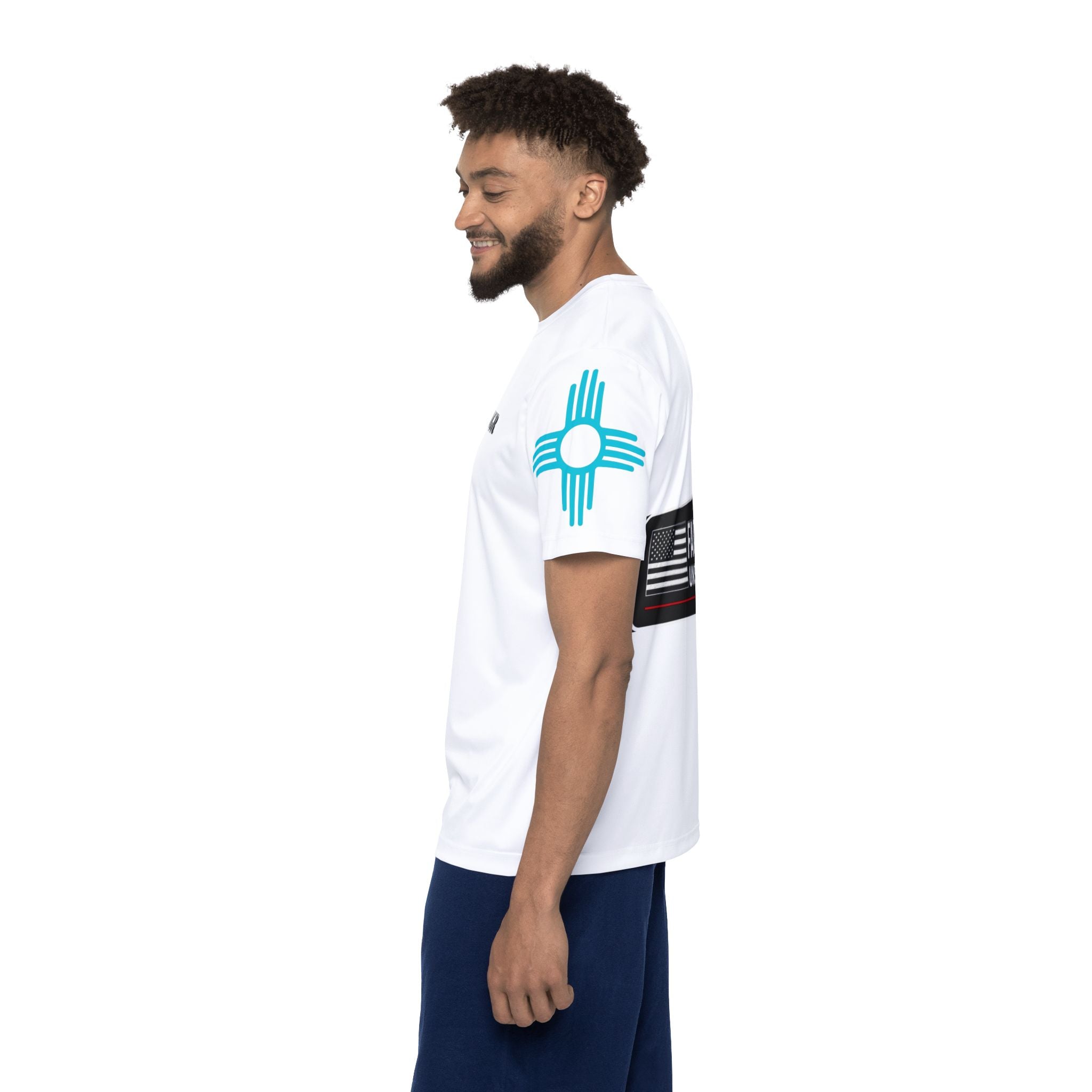 Customizable Men's Sports Jersey — SWGR Design (Add Your Name)